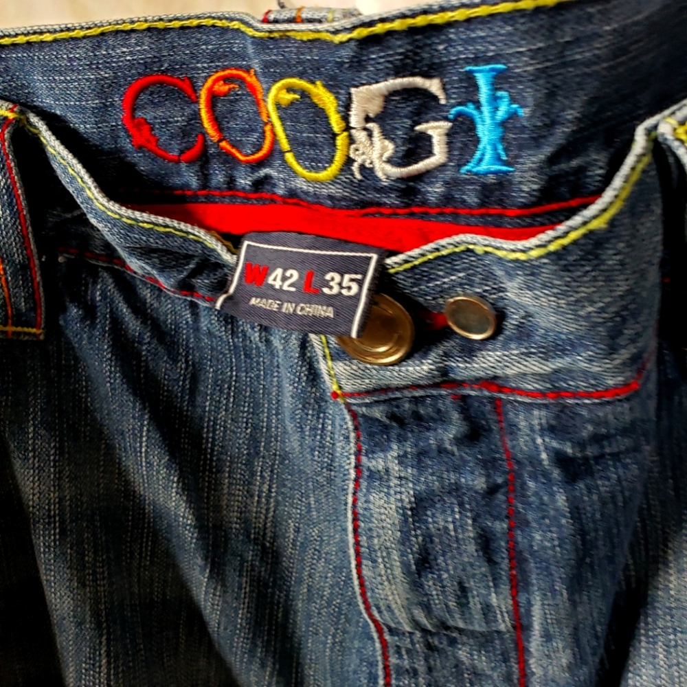 Coogie baggy blue jeans